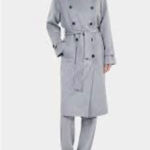 The Kooples Wool-blend Belted Trench Coat. Size 3. NWT - Picture 4 of 9